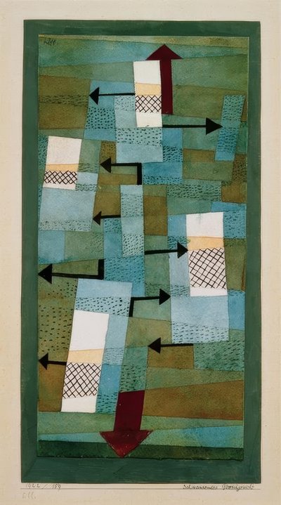 Wankel evenwicht door Paul Klee